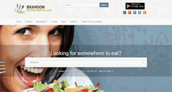 Desktop Screenshot of bransonrestaurants.com